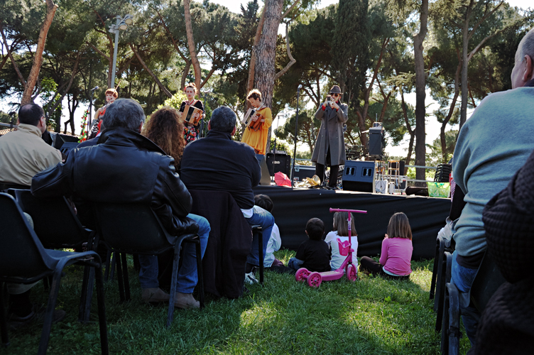 Band dei cardamom sul palco del Parco / PhotoSilvana Matozza, Guido Bonacci