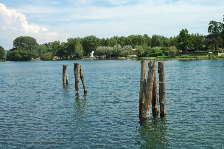 scorcio del lago di Bracciano