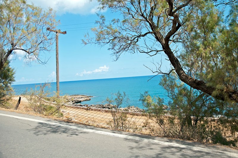 Scorcio marino. Penisola di Spatha ( Rodops)