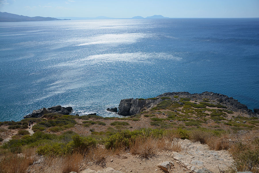 Il blu argenteo del mare libico / PhotoSilvana Matozza