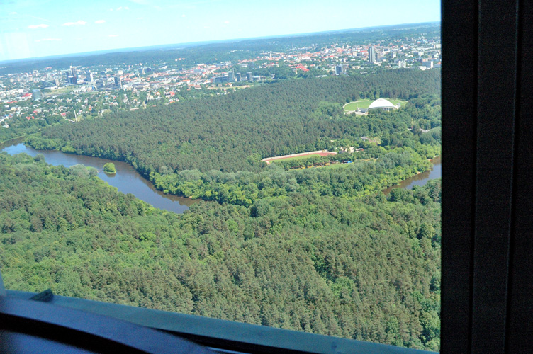 panorama dalla Vilniaus TV Boktas