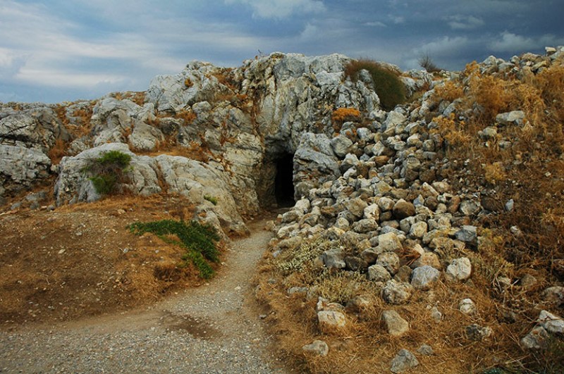 Scorcio della Fortezza adibita a difesa della città di Rethymno.