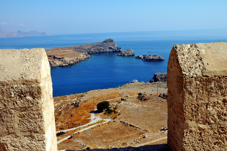 Lindos Bay - Rhodes Island (Ρόδος, Rdos) - photo Impressioni Jazz