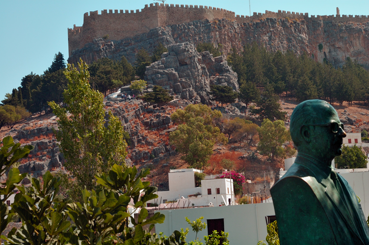 Veduta Acropolis di Lindos