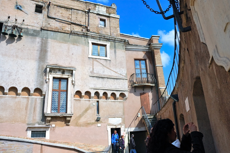 Cortile d'Onore, a Castel Sant'Angelo